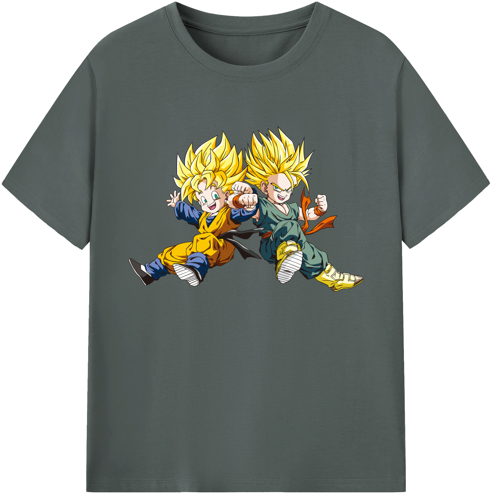 （画像用） ドラゴンボール 孫悟空（そん ごくう）Son Goku カカロット DRAGON BALL Kakarotto 綿100％ メンズ半袖Tシャツ｜肌触りやわらか＆通気性